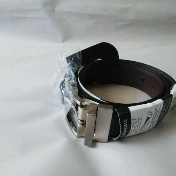 GEORGE MEN'S REVERSIBLE LEATHER BELT - Picture 5 of 8